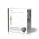 Cable de red Nedis CCBGFTP5GY100 100 m Cat5e F/UTP Gris