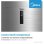 Frigorífico Combi Midea MDRB424FGD01OE Total No Frost 188cm 310L D Branco
