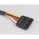 Cable de Extensión de Alimentación SATA Akasa 0,3 m Negro
