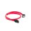 Cable SATA III Hembra a Hembra Lanberg 0,3 m Rojo