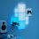 Lampada LED Nanoleaf N8100K02-10CB RGB Parete Quadrata 10 pezzi