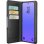 Funda pour mobile Cellularline Book Agenda 2 Folio Cuir Noir RFID pour Galaxy A37