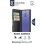 Funda pour mobile Cellularline Book Agenda 2 Folio Cuir Noir RFID pour Galaxy A37
