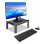 Suporte de secretária Techly para monitor 32" ajustável em altura preto