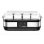 Yogurtera Rommelsbacher JG 40 40 W 1,2 L Negro Acero Inoxidable