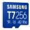Tarjeta MicroSD Samsung T7 256 GB UHS-I 170 MB/s Class 3 V30 Azul
