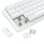 Teclado Redragon Draconic V2 mecánico compacto blanco con RGB y Hot-Swap