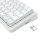 Teclado Redragon Draconic V2 mecánico compacto blanco con RGB y Hot-Swap