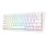 Teclado Redragon Draconic V2 mecánico compacto blanco con RGB y Hot-Swap