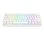 Teclado Redragon Draconic V2 mecánico compacto blanco con RGB y Hot-Swap