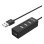 Hub Unitek 4 puertos USB 2.0 480 Mbit/s modelo Y-2140 Negro 0,8 m