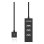 Hub Unitek 4 puertos USB 2.0 480 Mbit/s modelo Y-2140 Negro 0,8 m