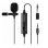 Micrófono Maono AU-100 clip-on omnidireccional con cable 3.5 mm y batería
