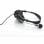 Auriculares Esperanza EH115 con cable, micrófono boom para llamadas y música, color negro
