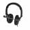 Auriculares Esperanza EH101 con cable conectividad alámbrica para llamadas y música negros