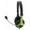 Auriculares Esperanza EH158G con cable alámbricos para música, cable 2 m, negro y verde