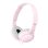 Casque Sony MDR-ZX110 avec câble, connectivité filaire, musique, rose