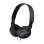 Casque Sony MDR-ZX110 avec câble, diaphragmes 30 mm, noir