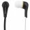 Auriculares Esperanza EH146K con cable, conexión 3,5 mm, intraaurales, negros y blancos