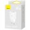 Cargador Baseus Compact 2 Puertos USB 2.0 5V 2.1A Blanco