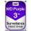 Disque Dur WD Purple 3TB HDD 5400rpm 64MB 3.5" Serial ATA III Surveillance