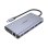Base para portátiles Unitek uHUB S7 USB-C 100W HDMI DisplayPort Ethernet