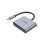 Base para portátiles Unitek D1049A USB-C 100W HDMI VGA USB 3.2