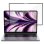 Protector d'écran Spigen pour MacBook Air 13.6" M2, verre trempé 9H, noir transparent
