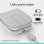 Ratón Logitech Mobi Fold Bluetooth 4000 DPI Plegable Blanco Ultraportátil