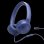 Casque JBL Tune 530C filaire USB-C, son Pure Bass, pliable, micro, bleu