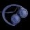 Casque JBL Tune 530C filaire USB-C, son Pure Bass, pliable, micro, bleu