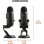 Mikrofon Logitech G Yeti USB Multi-Pattern mit Drehregler und Stummschaltung