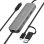 Concentrador USB j5create Wormhole Switch JCH462 3 Puertos USB 3.2 Gen 1