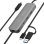 Concentrador USB j5create Wormhole Switch JCH462 3 Puertos USB 3.2 Gen 1