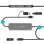 Concentrador USB-C j5create CrossLink Wormhole Switch 2 puertos 5 Gbps