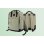 Plecak Himawari 1084m laptop 14" 15L oliva