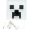 Lámpara LED de pared Creeper de Paladone para Minecraft