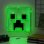 Lámpara LED de pared Creeper de Paladone para Minecraft