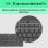 Teclado HP 150 mecânico completo com cabo USB e layout QWERTY preto