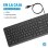 Teclado HP 150 mecânico completo com cabo USB e layout QWERTY preto