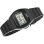 Casio W-202-1AVEF Digital 34mm Beige Correa Acero Inoxidable Casual Hombre