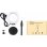 Puluz PU391 Lámpara LED Anillo con Tripode Regulable 12 cm USB 6.5W Luz 3200-6500K