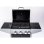 Barbacoa de Gas Ravanson GO-3 13 kW 4 Quemadores Negro