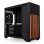 Case Thermaltake TR300 WS Mid-Tower Nero con Fronte in Legno e Vetro Temperato
