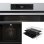 Horno Multifunción Hisense 77L 60cm Pirolítico A++ AirFryer Pizza Guías Telescópicas Negro