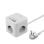 Carregador Mars Gaming MD-CUBE35 Powercube 3x Schuko 4x USB PD 35W GaN Branco