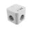 Carregador Mars Gaming MD-CUBE35 Powercube 3x Schuko 4x USB PD 35W GaN Branco