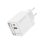 Mars Gaming Md-gan65r Cargador Usb-c Gan 65w Cable Retráctil Blanco