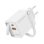 Mars Gaming Md-gan65r Cargador Usb-c Gan 65w Cable Retráctil Blanco