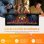 Homcom Chimenea Eléctrica Empotrable Con Llama 3d Ajustable Y 12 Colores